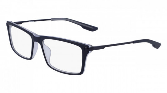 Columbia C8022 Eyeglasses, (413) MATTE NAVY LAMINATED OVER CRYS