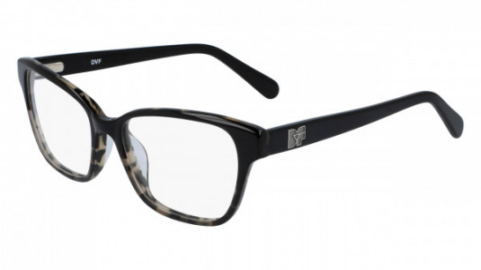 Diane Von Furstenberg DVF5116 Eyeglasses, (010) BLACK/GREY TORTOISE