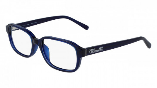 Diane Von Furstenberg DVF5118 Eyeglasses, (400) NAVY CRYSTAL