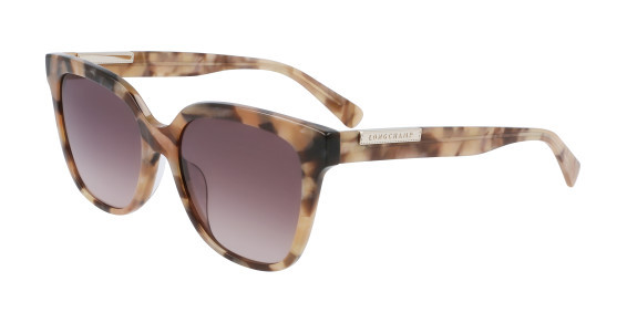 Longchamp LO644S Sunglasses, (102) IVORY HAVANA
