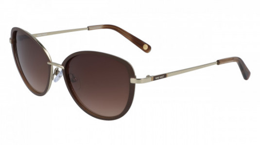 Nine West NW125S Sunglasses, (210) BROWN