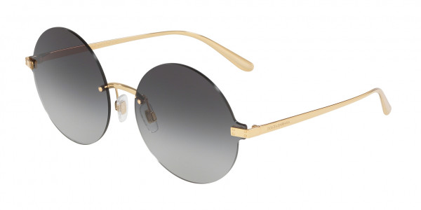 Dolce & Gabbana DG2228 Sunglasses, 02/8G GOLD (BLACK)