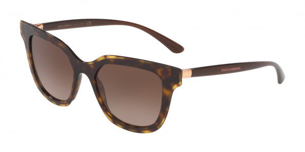 Dolce & Gabbana DG4362F Sunglasses, 502/13 HAVANA (HAVANA)