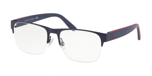 Polo PH1188 Eyeglasses, 9303 MATTE BLUE