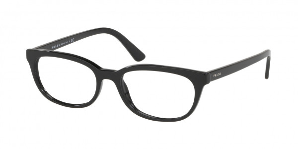 Prada PR 13VV CATWALK Eyeglasses, YC41O1 CATWALK BLACK/WHITE (BLACK)