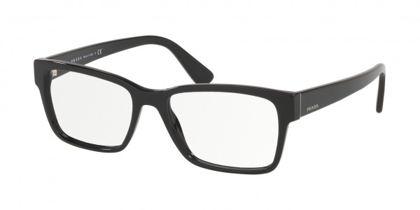 Prada PR 15VV HERITAGE Eyeglasses, 1AB1O1 HERITAGE BLACK (BLACK)