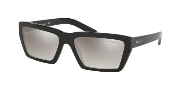 Prada PR 04VS MILLENNIALS Sunglasses, 1AB5O0 BLACK (BLACK)