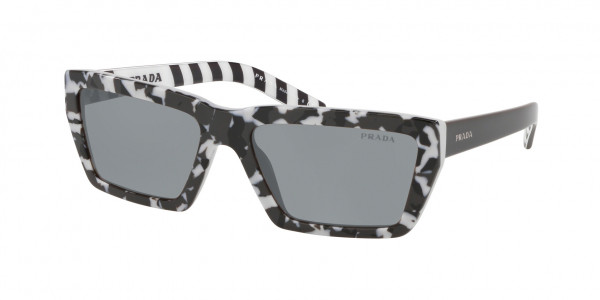 Prada PR 04VSF Sunglasses, 4433C2 CAMUFLAGE BLACK (GREY)