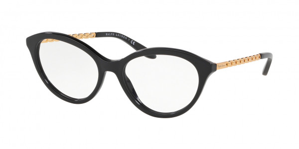 Ralph Lauren RL6184 Eyeglasses, 5001 SHINY BLACK (BLACK)