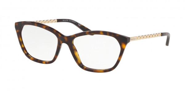 Ralph Lauren RL6185 Eyeglasses, 5003 SHINY DARK HAVANA (BROWN)