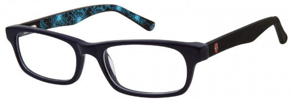 Disney Eyewear Spider-Man SME3 Eyeglasses, Black / Blue
