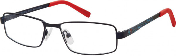 Disney Eyewear Spider-Man SME4B Eyeglasses, Black / Red
