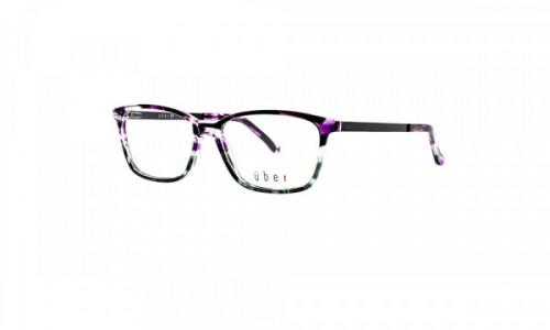Uber Kia Eyeglasses, Purple Green