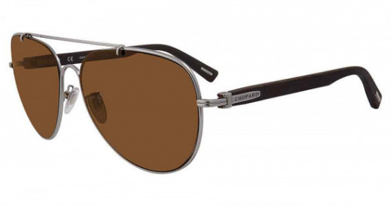 Chopard SCHC89 Sunglasses, GUNMETAL (509P)