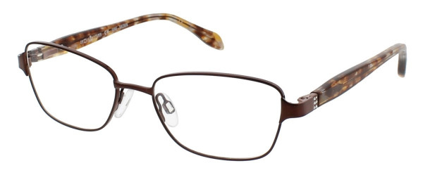 ClearVision JUNE Eyeglasses, Brown