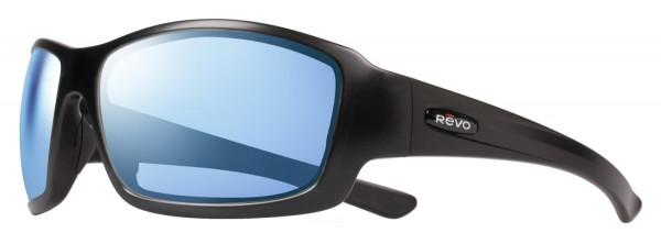 Revo MAVERICK Sunglasses, Matte Black (Lens: Blue Water)
