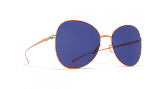 Mykita MMESSE025 Sunglasses, E19 APRICOT - LENS: INDIGO SOLID