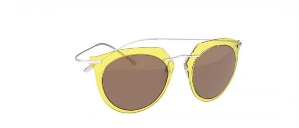 Silhouette Arthur Arbesser 9909 Sunglasses, 6050 Glossy Caramel