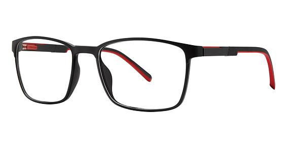 Wired 6085 Eyeglasses, Black/Red