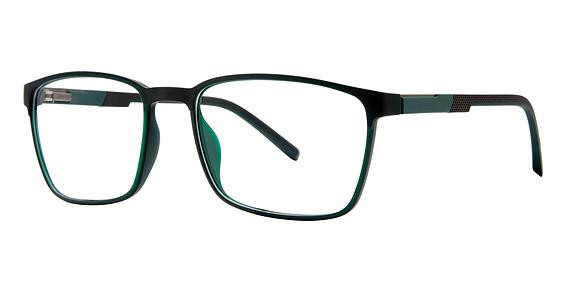 Wired 6085 Eyeglasses, Green/Gun
