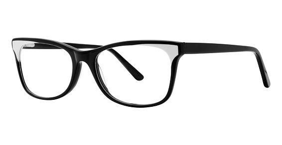 Vivian Morgan 8102 Eyeglasses, Black/White