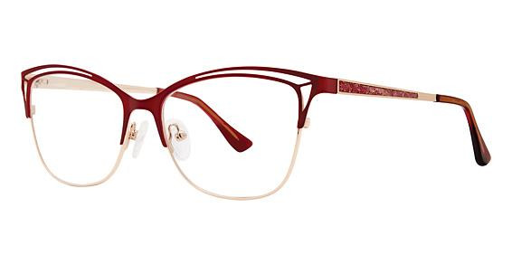 Vivian Morgan 8098 Eyeglasses, Burgundy
