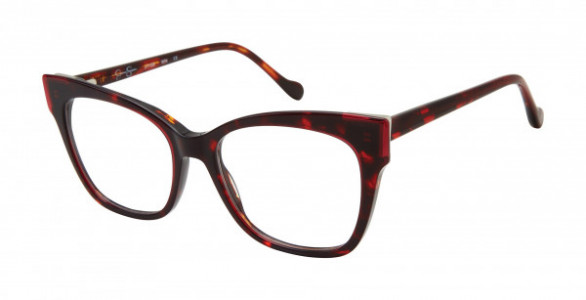 Jessica Simpson J1159 Eyeglasses, WN RED TORTOISE