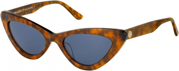 Juicy Couture JU 607/S Sunglasses, 0086 Dark Havana