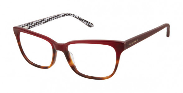 Lulu Guinness L918 Eyeglasses, Red/Tortoise Fade (TOR)