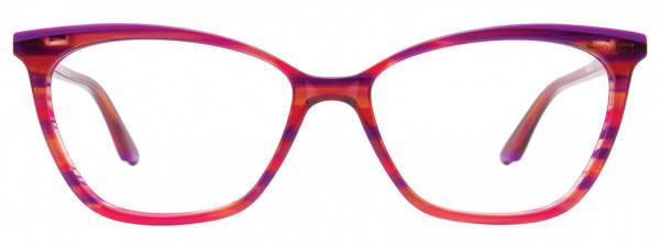 EasyClip EC511 Eyeglasses, 030 - Pink & Purple Marbled & Purple