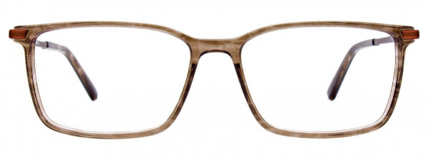 EasyClip EC512 Eyeglasses, 010 - Brown Marbled
