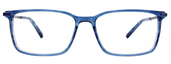 EasyClip EC512 Eyeglasses, 050 - Blue MArbled