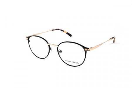 William Morris WM50103 Eyeglasses, BLACK/ GOLD (C3)