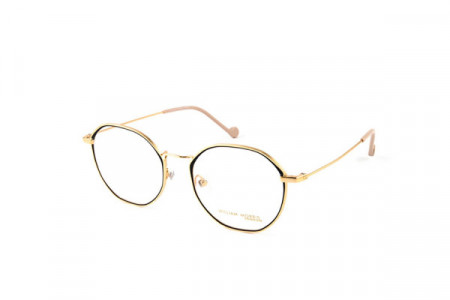 William Morris WM50099 Eyeglasses, GOLD/ BLACK RIM (C2)