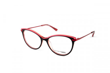 William Morris WM50116 Eyeglasses, BLACK/PINK/RED (C3)