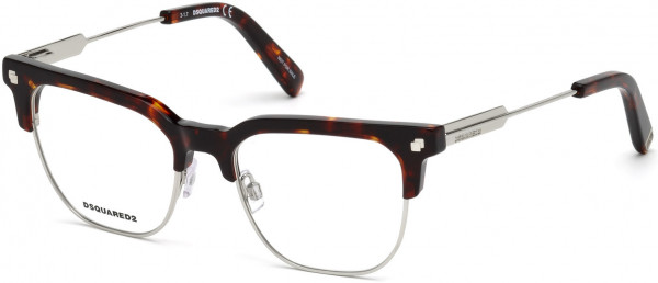 Dsquared2 DQ5243 Eyeglasses, 054 - Red Havana