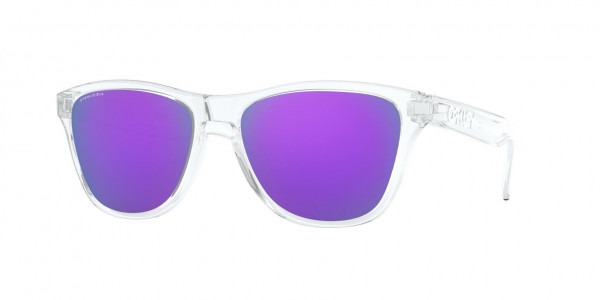 Oakley OJ9006 FROGSKINS XS Sunglasses, 900614 FROGSKINS XS POLISHED CLEAR PR (TRANSPARENT)