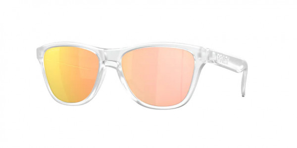Oakley OJ9006 FROGSKINS XS Sunglasses, 900635 FROGSKINS XS MATTE CLEAR PRIZM (WHITE)