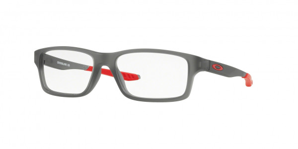 Oakley OY8002 CROSSLINK XS Eyeglasses, 800203 CROSSLINK XS SATIN GREY SMOKE (GREY)