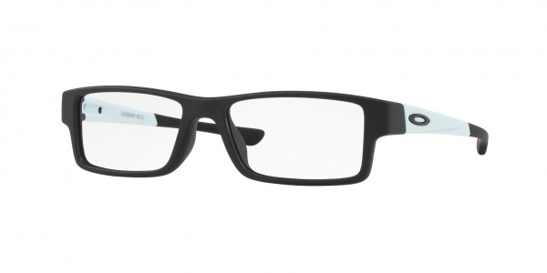 Oakley OY8006 AIRDROP XS (A) Eyeglasses, 800607 AIRDROP XS (A) SATIN BLACK (BLACK)