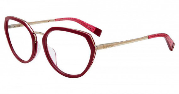 Furla VFU255 Eyeglasses, Red