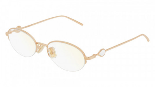 Boucheron BC0071O Eyeglasses, 003 - GOLD