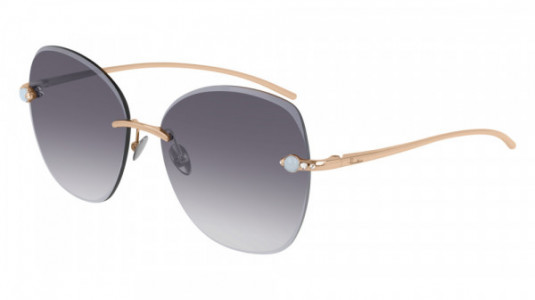 Pomellato PM0066S Sunglasses, 001 - GOLD with GREY lenses