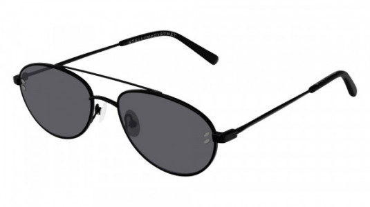 Stella McCartney SC0180S Sunglasses, 002 - BLACK with SMOKE lenses