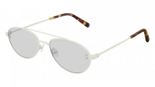 Stella McCartney SC0180S Sunglasses, 003 - WHITE with GREY lenses