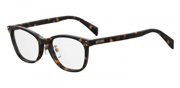 Moschino MOS540/F Eyeglasses, 0086 HAVANA