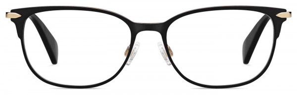 rag & bone RNB3018 Eyeglasses, 0003 MATTE BLACK
