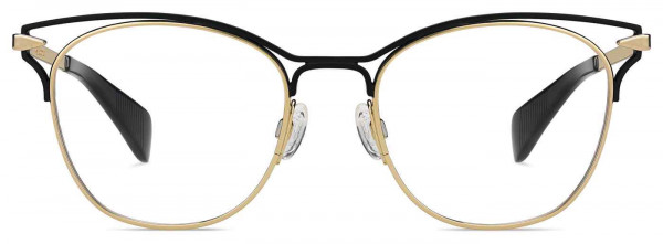 rag & bone RNB3019 Eyeglasses, 0RHL GOLD BLACK