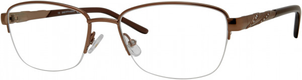 Saks Fifth Avenue Saks 317 Eyeglasses, 0TUI Light Brown