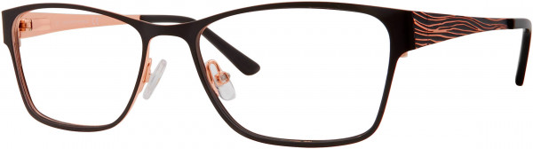 Saks Fifth Avenue Saks 318 Eyeglasses, 0003 Matte Black